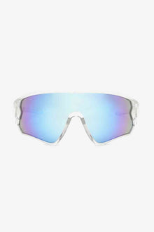 Aviator Polycarbonate Shield Sunglasses