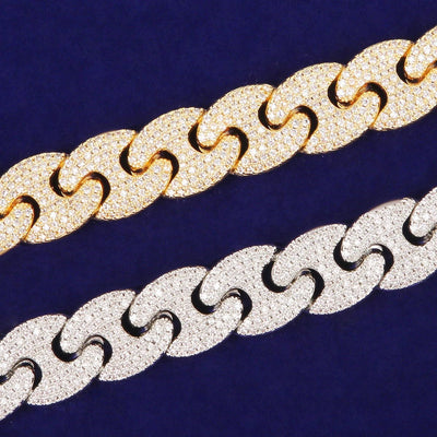 Real Gold Plated Cuban Link Necklace Premium Luxury Jewelry Statement Necklace With High Shine Finish For Everyday Wear
