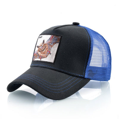 Scorpion Emblem Snapback Trucker Hat for Bold Style