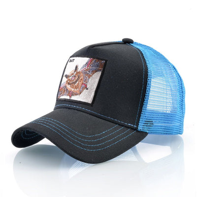 Scorpion Emblem Snapback Trucker Hat for Bold Style