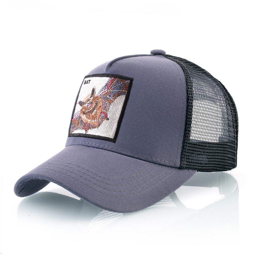 Scorpion Emblem Snapback Trucker Hat for Bold Style