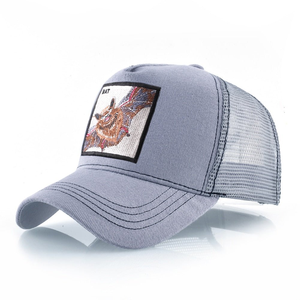Scorpion Emblem Snapback Trucker Hat for Bold Style