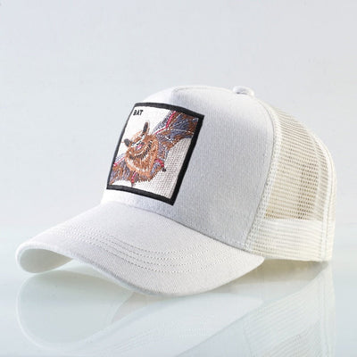 Scorpion Emblem Snapback Trucker Hat for Bold Style