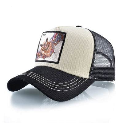 Scorpion Emblem Snapback Trucker Hat for Bold Style