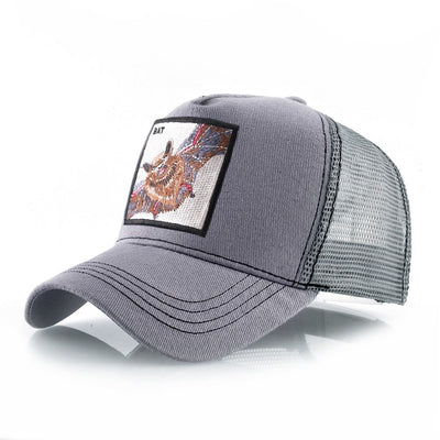Scorpion Emblem Snapback Trucker Hat for Bold Style