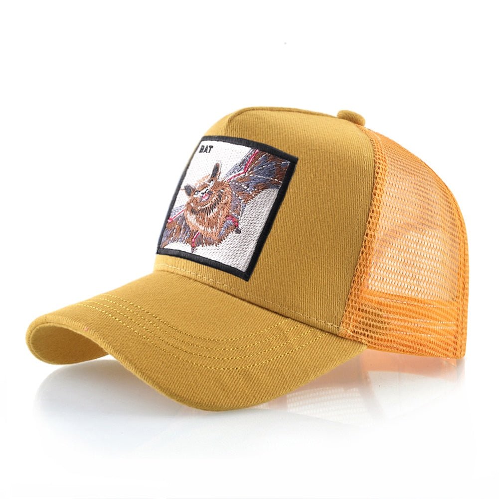 Scorpion Emblem Snapback Trucker Hat for Bold Style