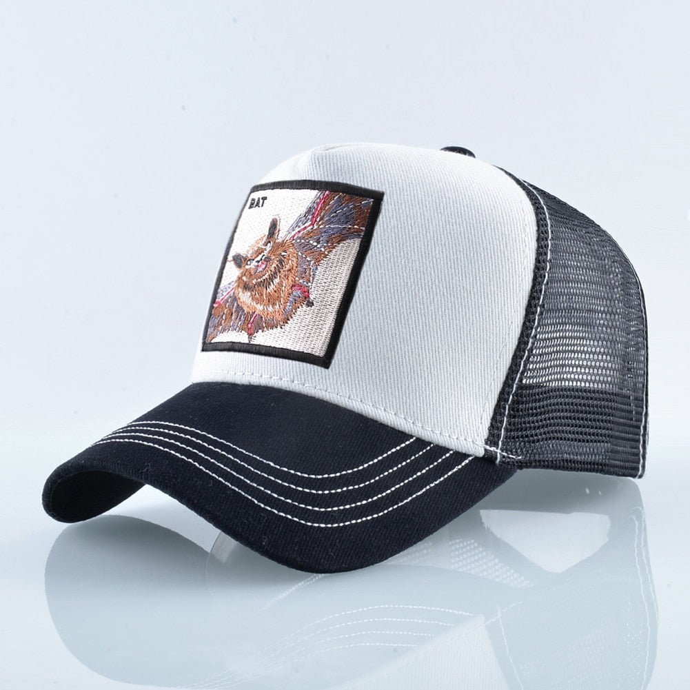 Scorpion Emblem Snapback Trucker Hat for Bold Style