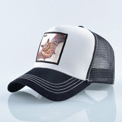 Scorpion Emblem Snapback Trucker Hat for Bold Style