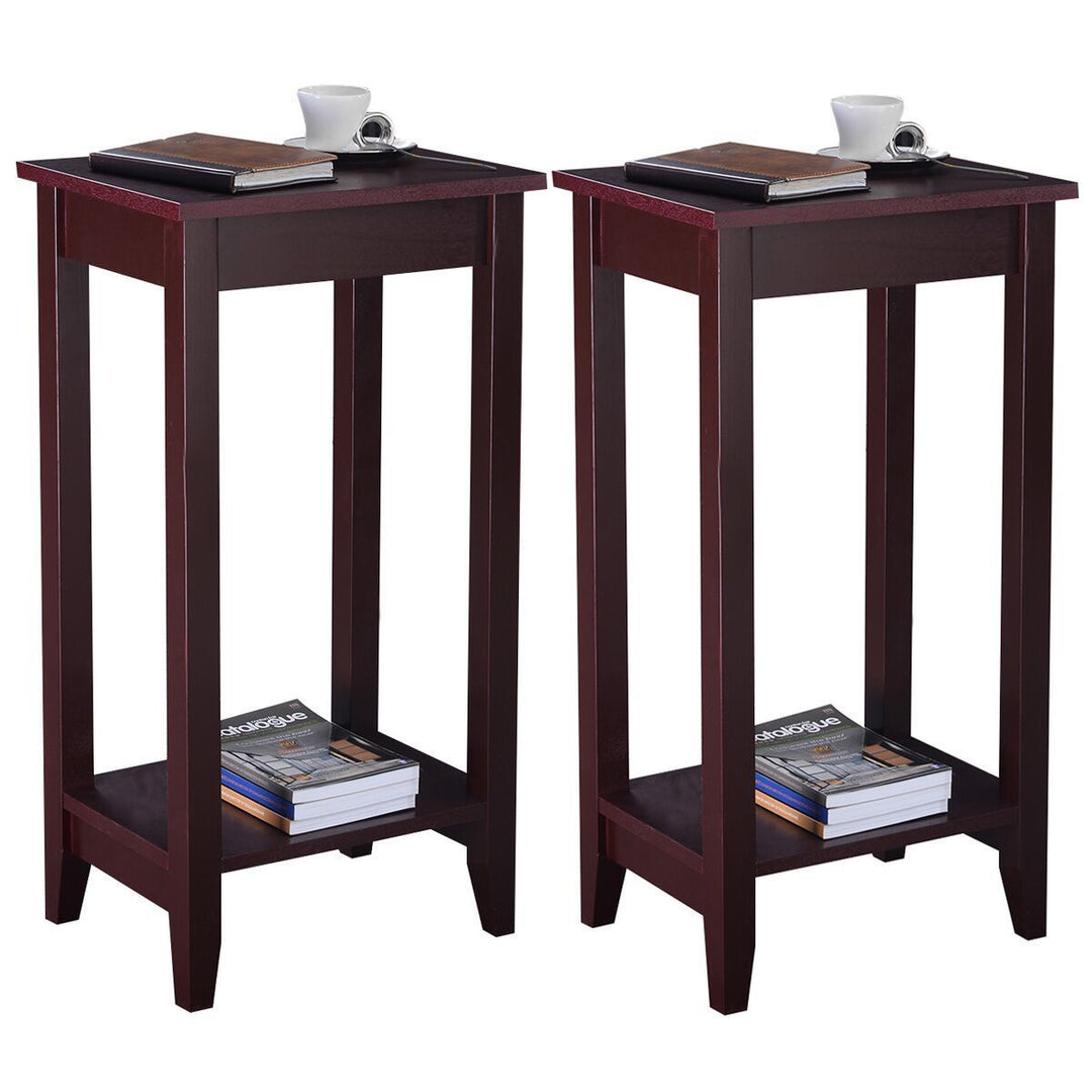Set of 2 Tall End Table