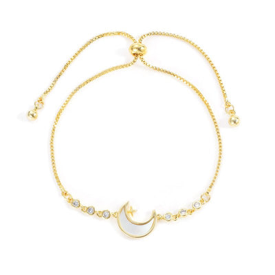 Shell Moon Bracelet