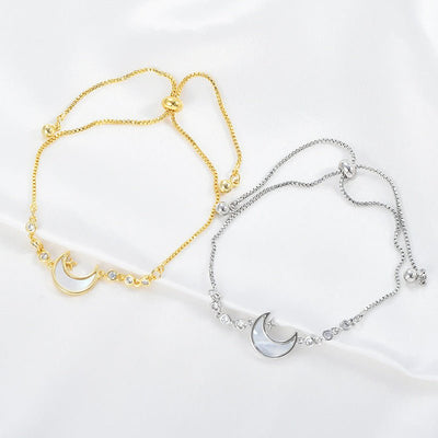 Shell Moon Bracelet