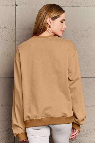 Nap in Style Round Neck Sweatshirt: I’d Prefer to Be Sleeping