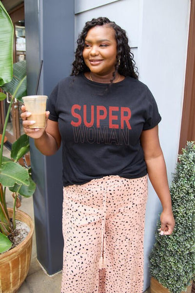 Superwoman Strength Simply Love Short Sleeve Tee for Women