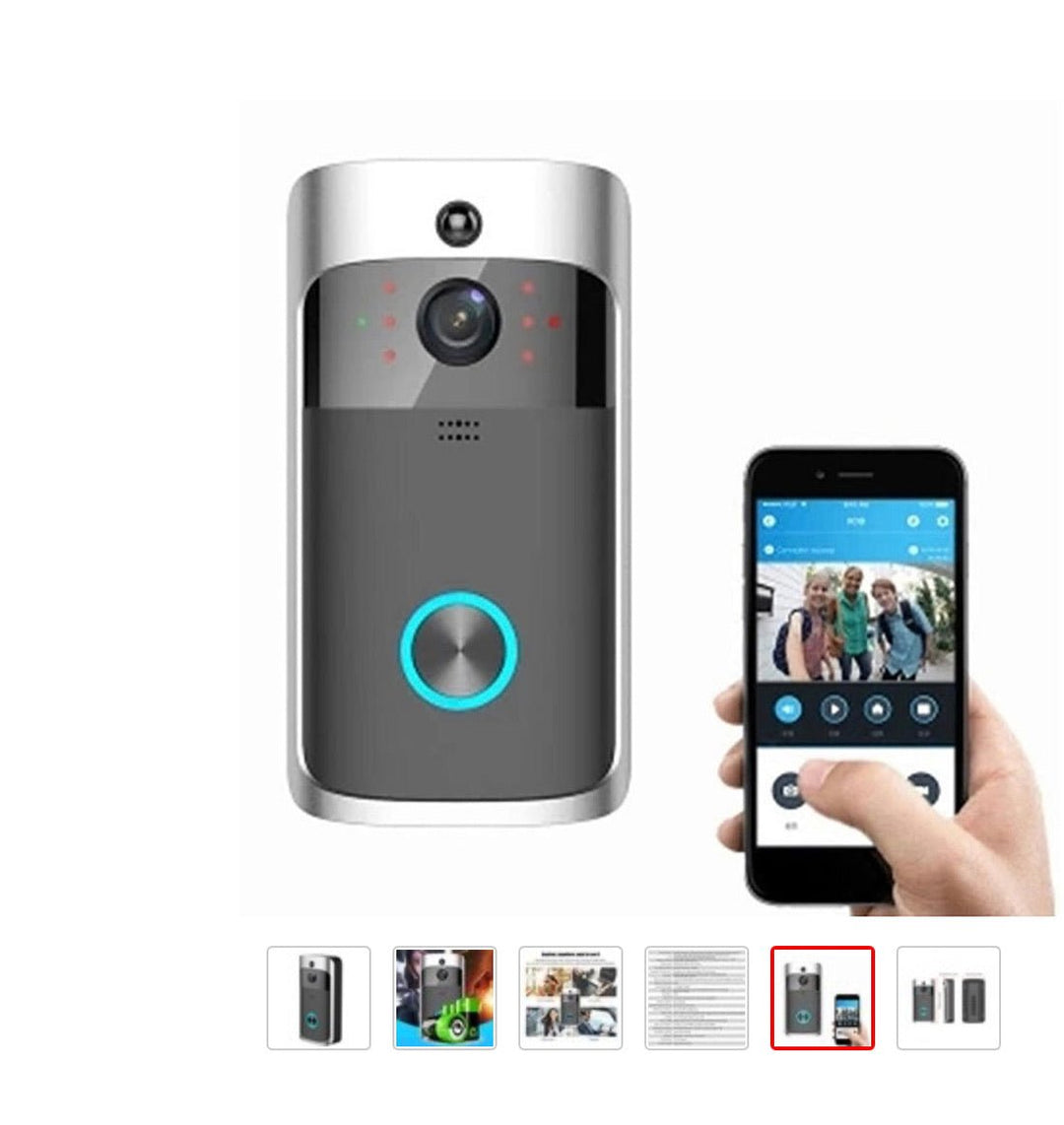 Smart Wireless Phone Door Bell Camera WiFi Smart Video Intercom Ring Doorbell Motion Detection Video Phone Visual Camera