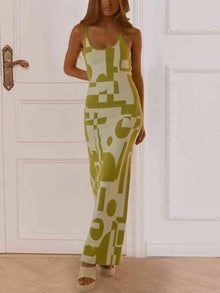 Elegant Spaghetti Strap Knit Maxi Dress for Every Occasion