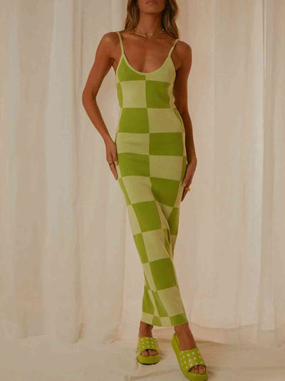 Elegant Spaghetti Strap Knit Maxi Dress for Every Occasion