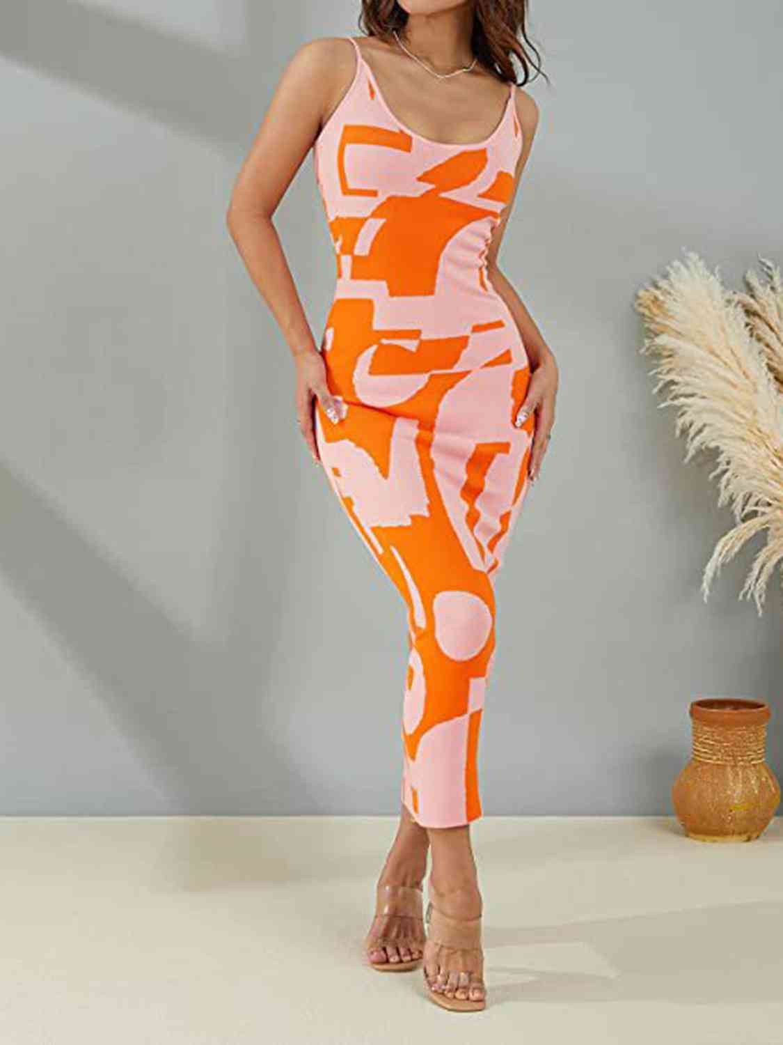 Elegant Spaghetti Strap Knit Maxi Dress for Every Occasion