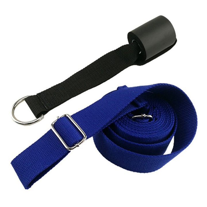 Sport Yoga Adjustable Door Upper Leg New Yoga Strap Tension Band Stretch Belt With Cotton multi-function Yoga Belt Rope