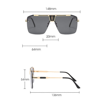 Men's Stylish Square Frame Sunglasses