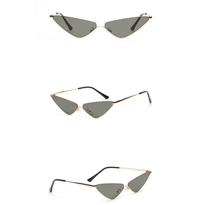 Chic Cat Eye Luxury Sunglasses for Women - Stylish Plastic Sun Protection