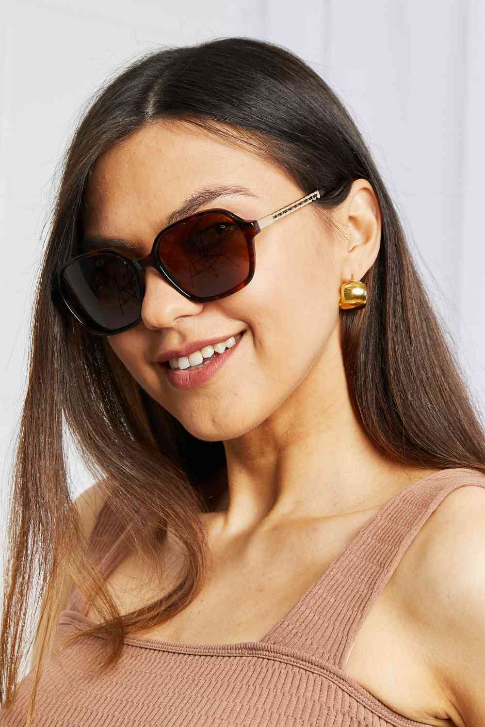 Stylish TAC Polarized Full Rim Sunglasses with UV Protection
