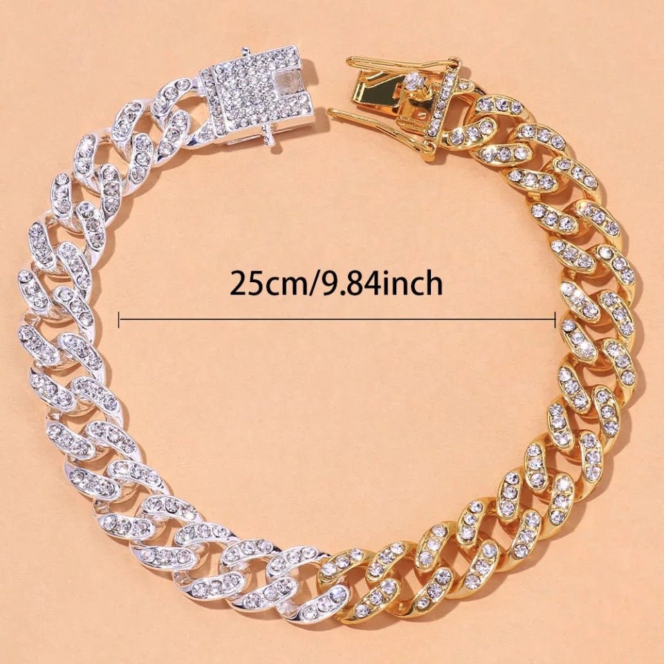 Two Tone Bracelet Elevate Your Style With Elegant Versatility A Timeless Jewelry Accessory For Any Outfit
