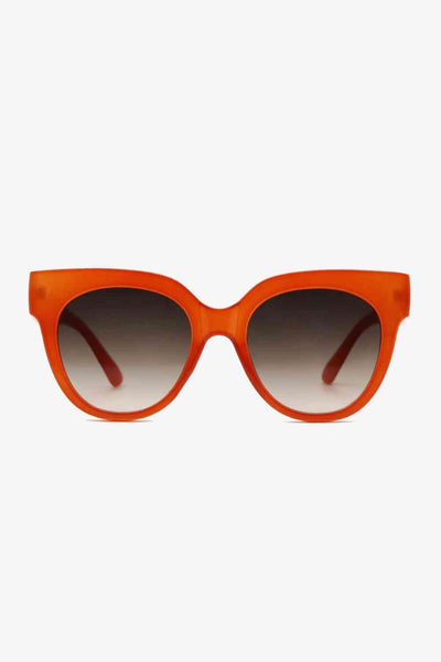 Trendy Round UV400 Sunglasses with Polycarbonate Lenses