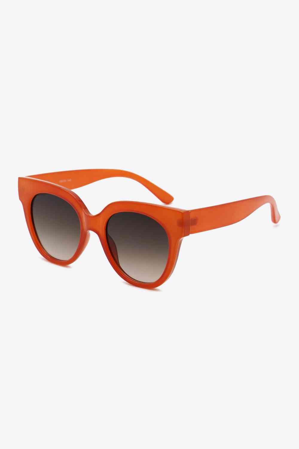 Trendy Round UV400 Sunglasses with Polycarbonate Lenses