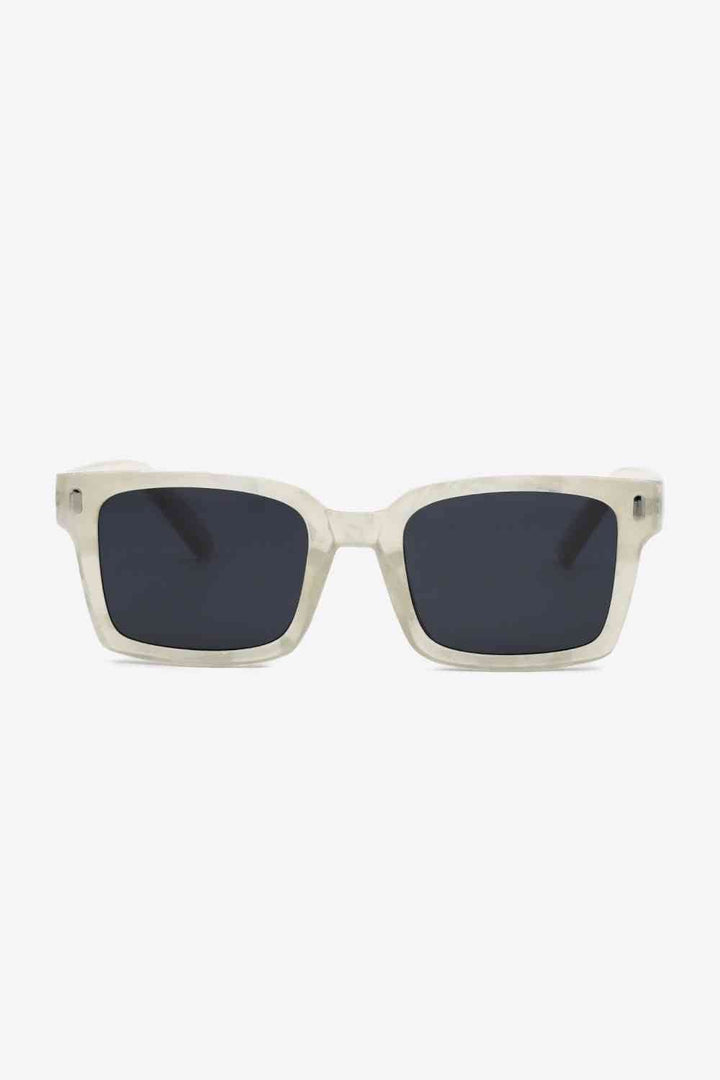 Stylish UV400 Square Sunglasses with Polycarbonate Build