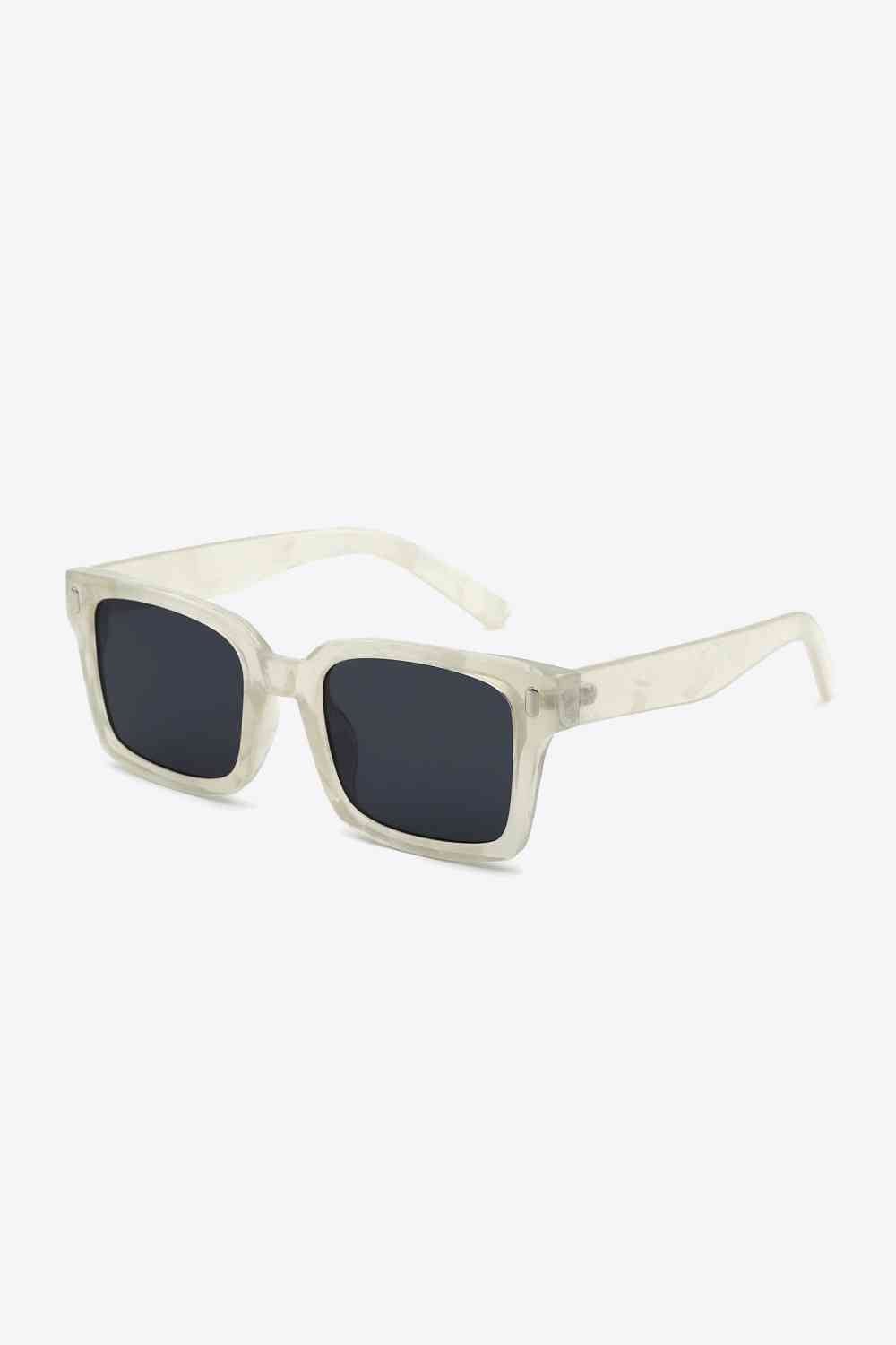 Stylish UV400 Square Sunglasses with Polycarbonate Build