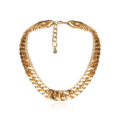 Women Minimalist Chunky Collar Necklace