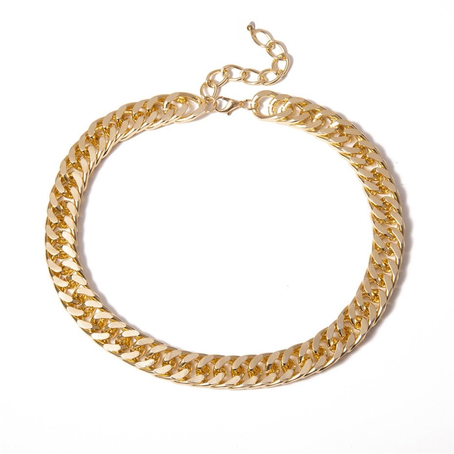 Women Minimalist Chunky Collar Necklace