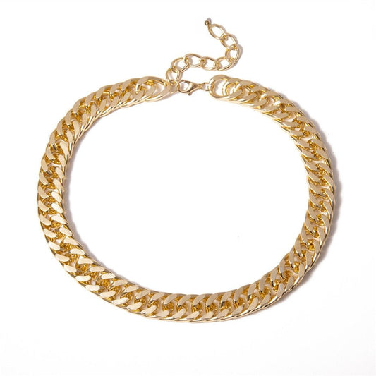 Women Minimalist Chunky Collar Necklace