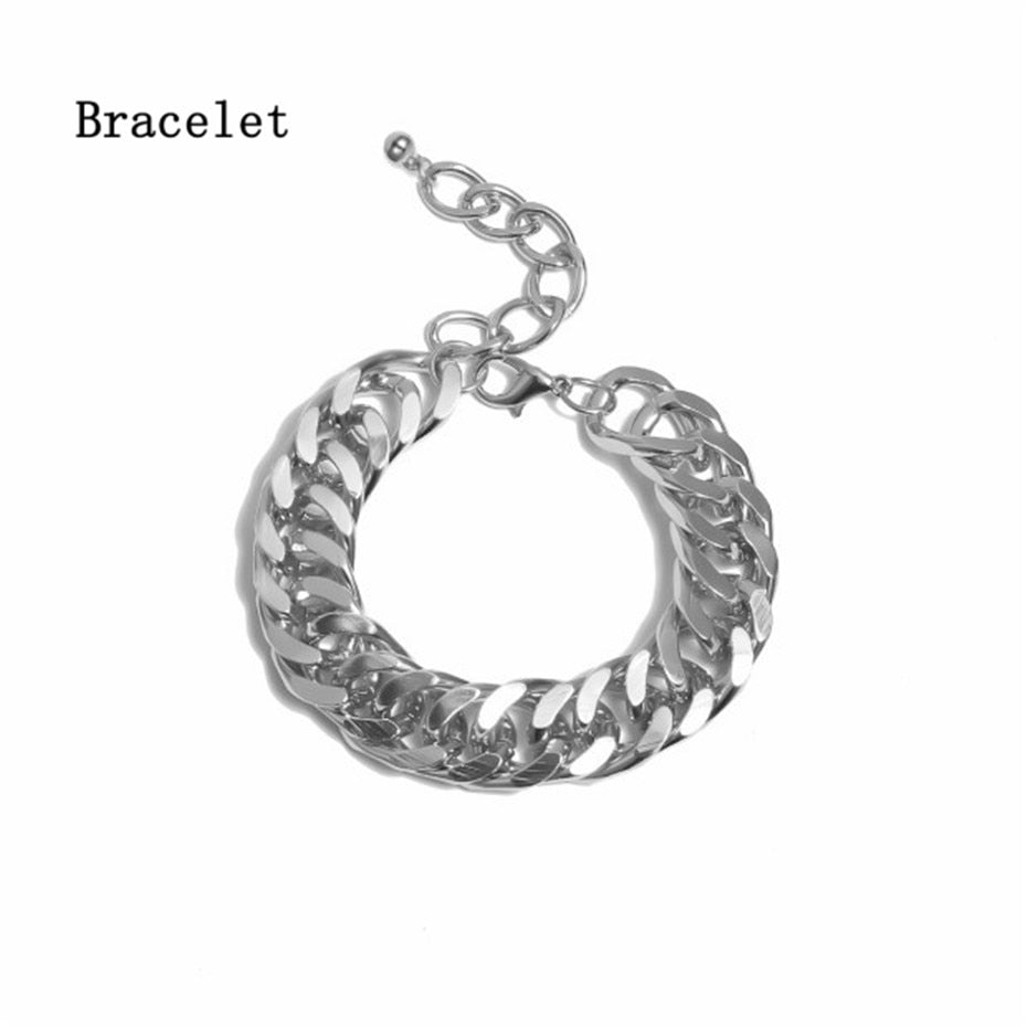 Women Minimalist Chunky Collar Necklace