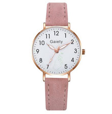 Women Vintage Small Watch With Leather Strap Casual Dress Wristwatch For Office And Everyday Wear