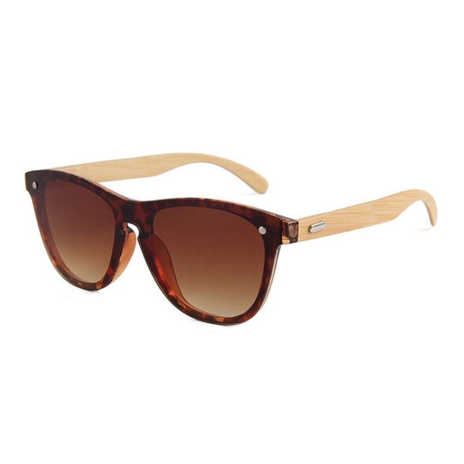 Eco-Friendly Designer Wooden Sunglasses for Men and Women with UV400 Mirror Lenses