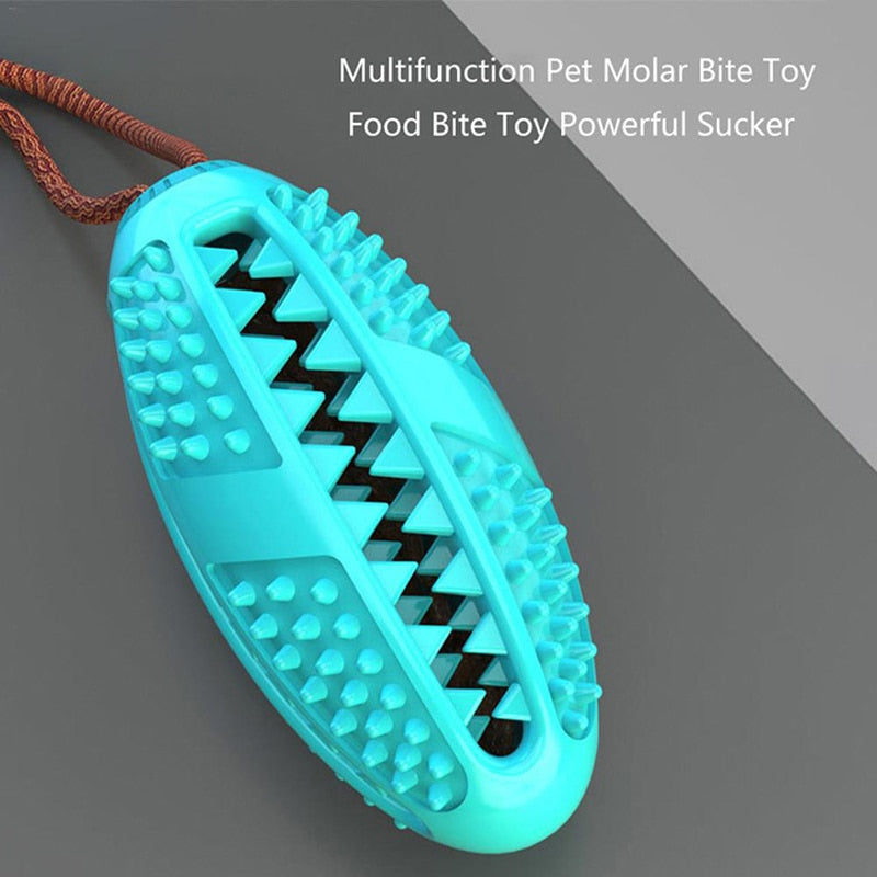 Multifunction Pet Molar Bite Toy Interactive Fun Pet Leakage Food Toys With Suction Cup Pets Ball Toy Pet Toys Dog Toys Rubber
