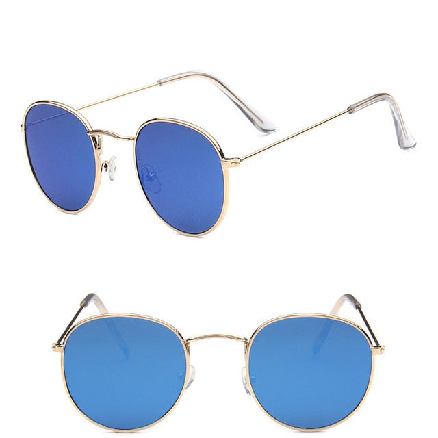 Vintage Oval Classic Sunglasses Women/Men  Eyeglasses Street Beat Shopping Mirror Oculos De Sol Gafas UV400