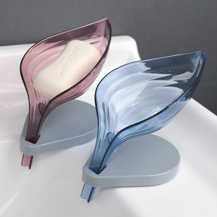 Soap Holder Sink Sponge Drain Box Creative Suction Cup Soap Storage Drying Rack Cleaning Brush Case Bathroom Supplies