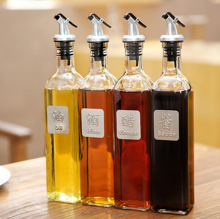 Glass Oil Bottle Kitchen Tools Accessories