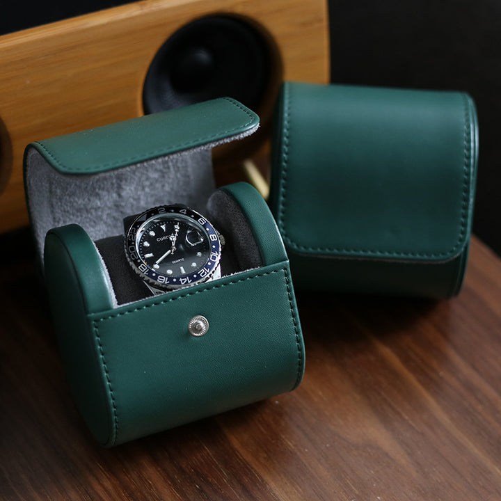Watch Box Single Portable Watch Box High-End Storage Box Single Watch Drop-Proof Watch Packaging Mechanical Watch Bag Portable