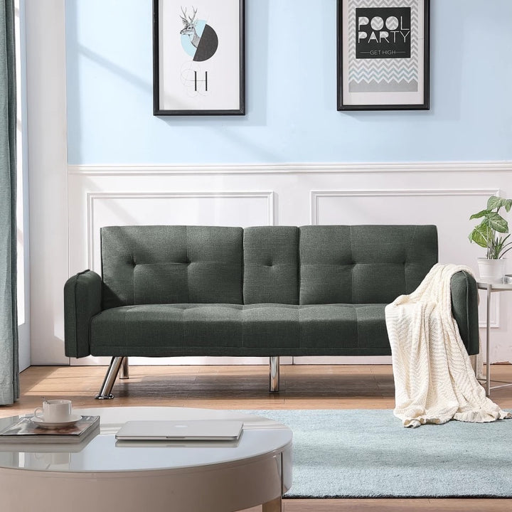 Modern Adjustable Sofa With Two Removable Cup Holder