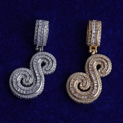 Rosa Maria Initial Chain Necklace Elegant Letter Pendant For Everyday Sophistication
