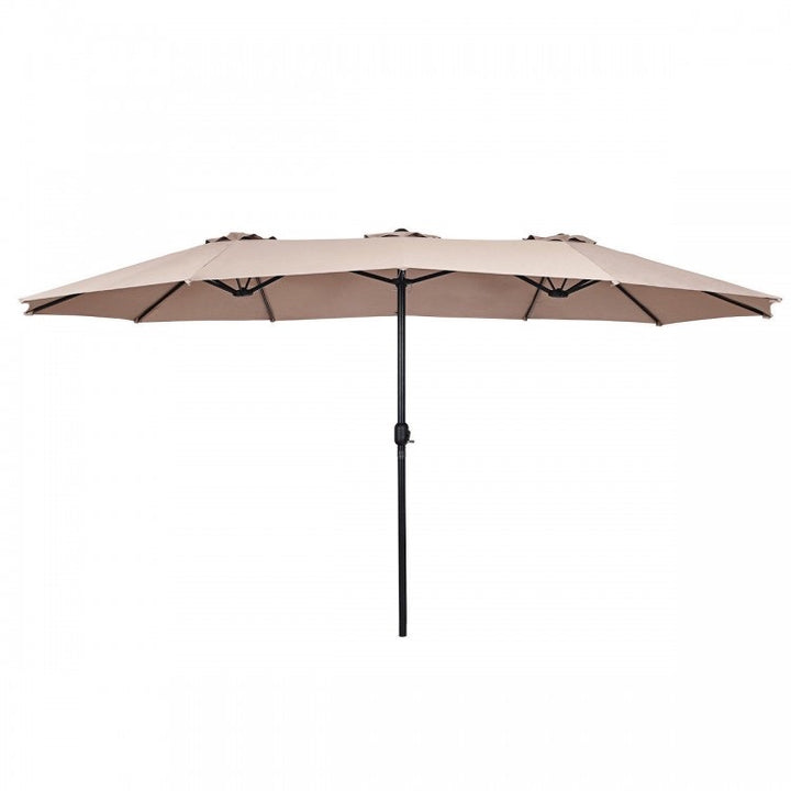 15 ft Double-Sided Outdoor Patio Umbrella with Crank without Base - Ruth Envision