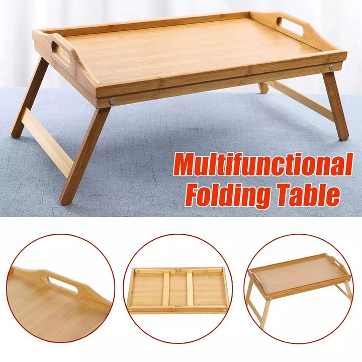 20’ All Purpose Bamboo Foldable Lap Desk,Breakfast Table - Ruth Envision