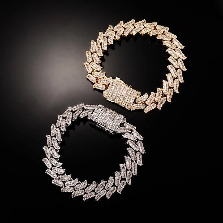 16mm Cuban Necklace-Bracelet Set