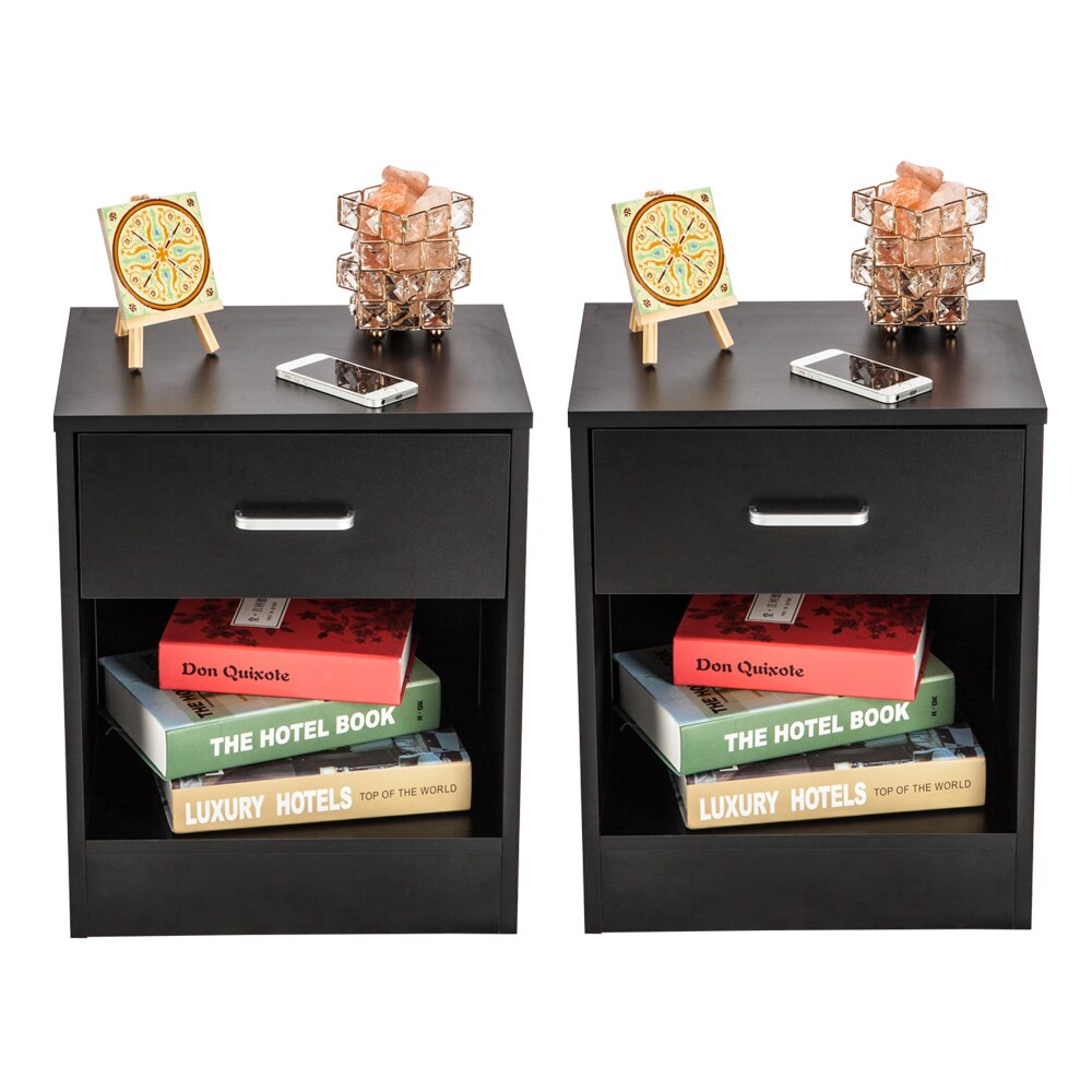 2pcs Bedside Cabinet Nightstand Side End Table - Ruth Envision